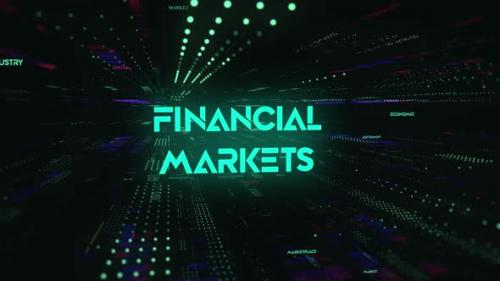 Videohive - Sci Fi Digital Economics Word Financial Markets - 36746735 - 36746735