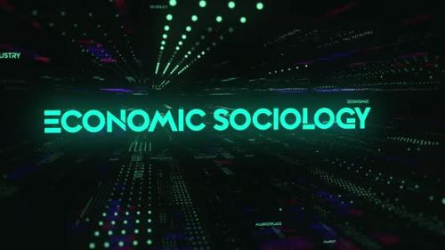 Videohive - Sci Fi Digital Economics Word Economic Sociology - 36746745 - 36746745