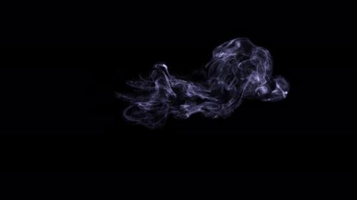 Videohive - Fluid Smoke Particles Flow Element - 36746946 - 36746946