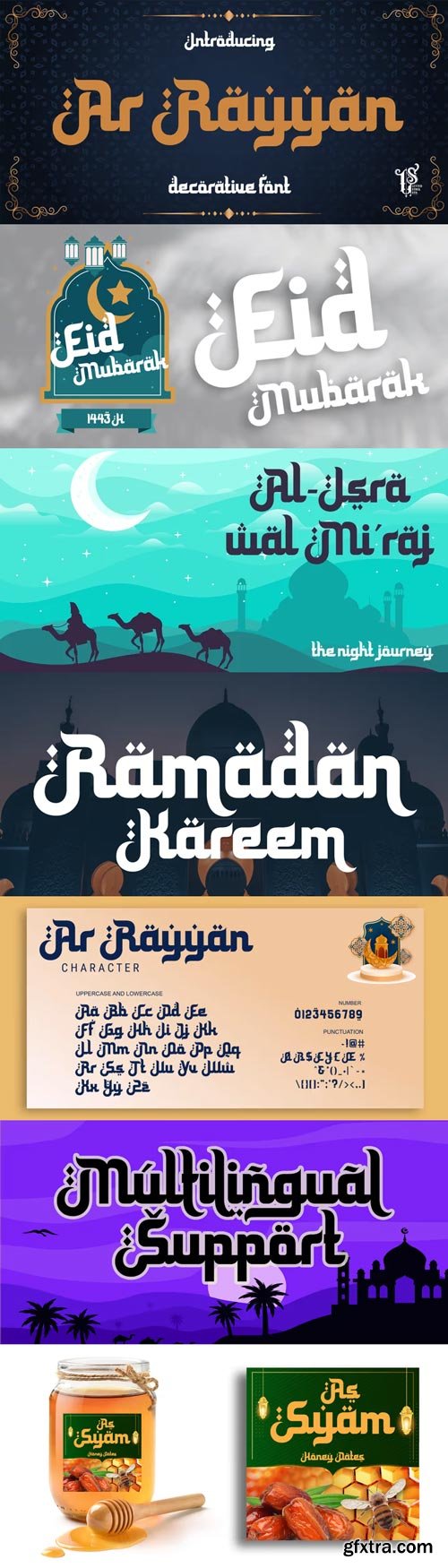 Ar Rayyan Font