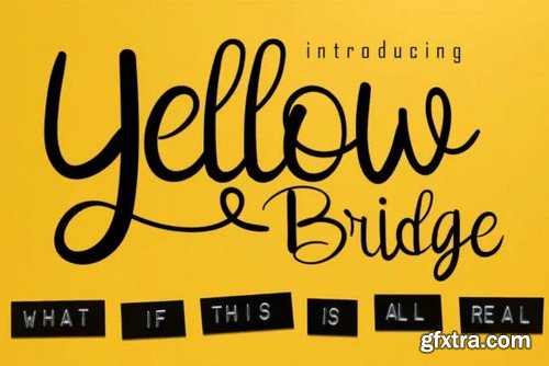 Yellow Bridge Script Font