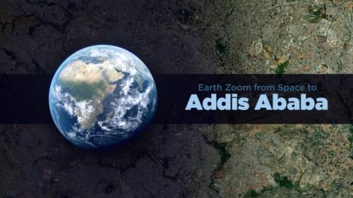 Videohive - Addis Ababa (Ethiopia) Earth Zoom to the City from Space - 36753595 - 36753595