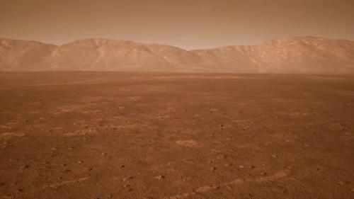 Videohive - Fantastic Martian Landscape in Rusty Orange Shades - 36739157 - 36739157