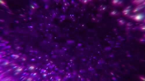 Videohive - Abstract Purple Bubble Loop Background Concept Animation with Realistic Macro Water Drops - 36743336 - 36743336