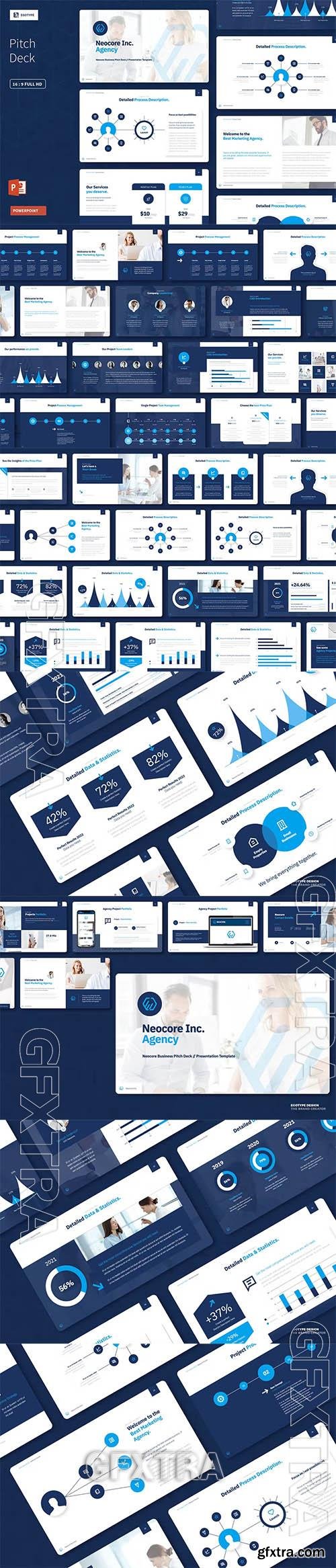 Pitch Deck Powerpoint, Keynote and Google Slides Template 