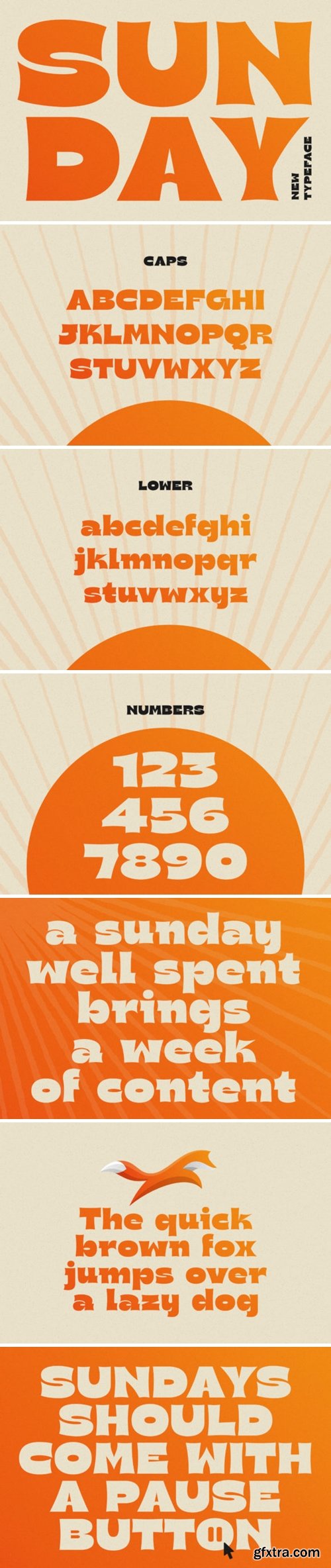 Sunday Font