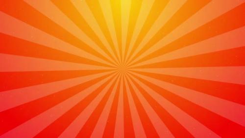 Videohive - Sunburst Cartoon Comic Background - 36722941 - 36722941