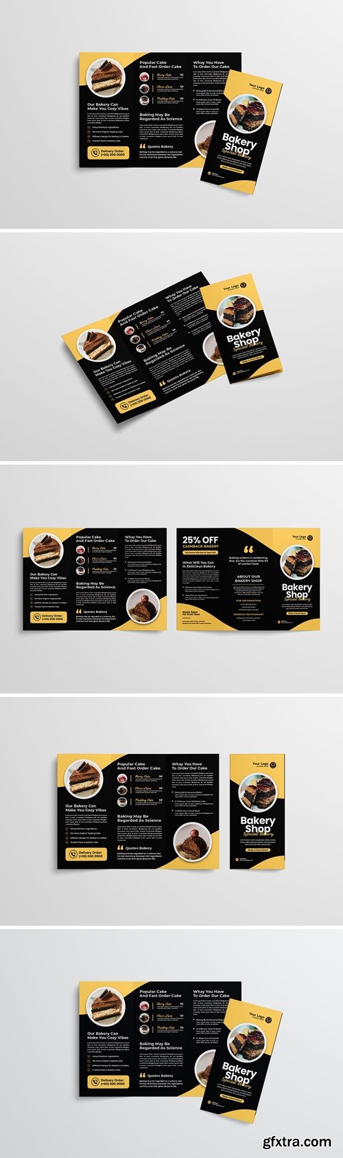 Bakery Trifold Brochure