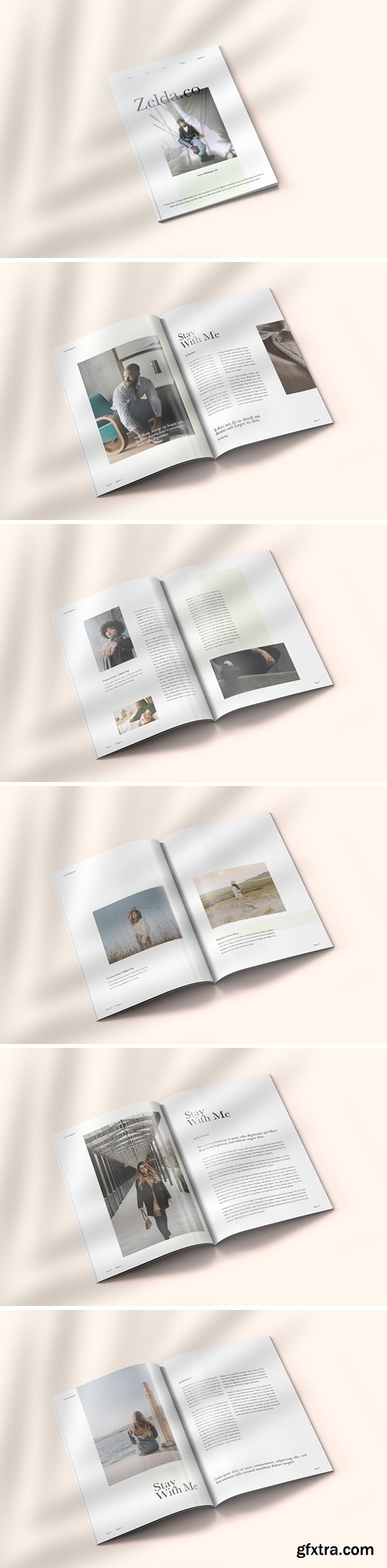 Zelda - Magazine Template Indesign