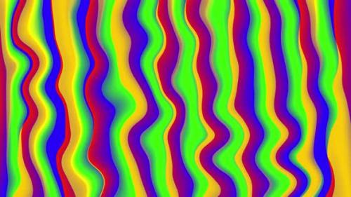 Videohive - Abstract Liquid Gradient Surface Shiny Colorful Smooth Wavy Background Animation - 36724541 - 36724541