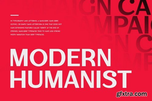 Campaign - Modern Humanist Sans Serif