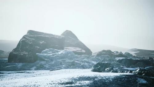 Videohive - Snow Ice and Rocks at Northern Landscape - 36736271 - 36736271