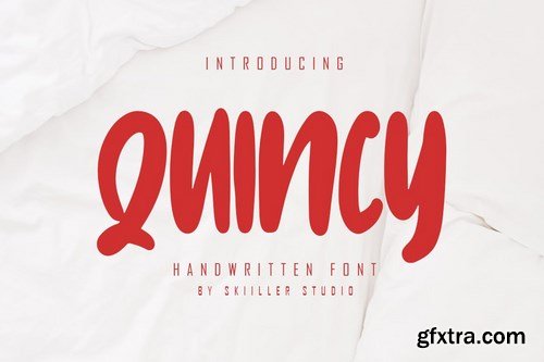 Quincy - Handwritten Font