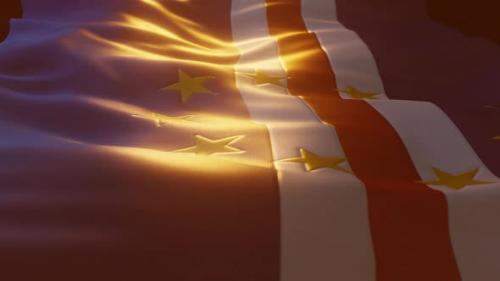 Videohive - Cape Verde - Atmospheric Flag - 36720680 - 36720680