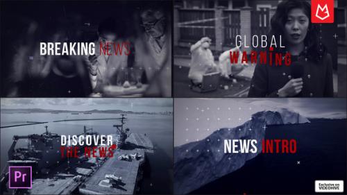 Videohive - Breaking News Intro | Premiere Version - 36742244 - 36742244