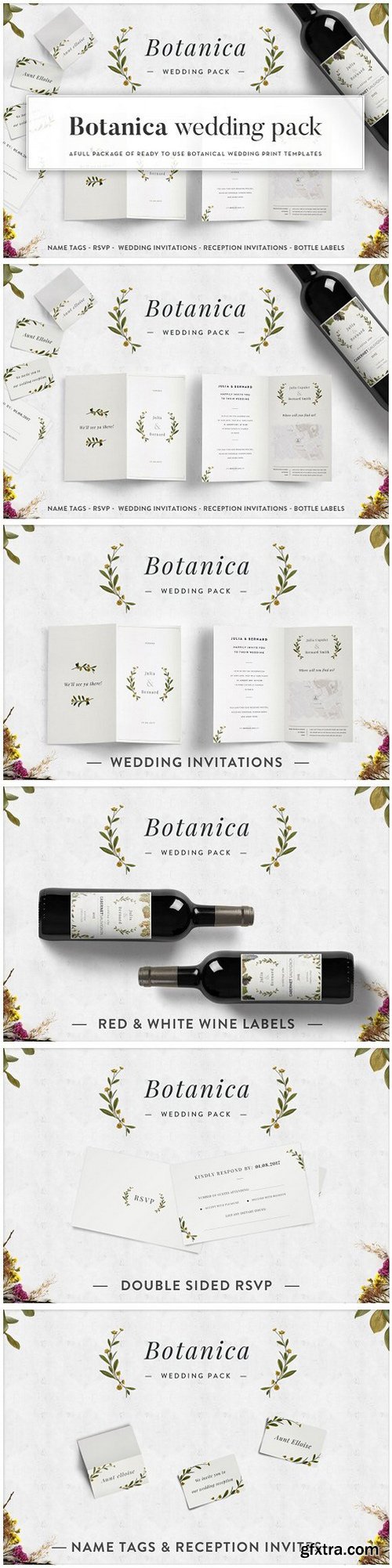 Botanica - Wedding Pack print