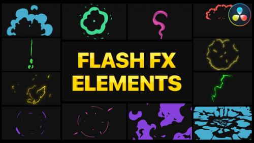 Videohive - Flash FX Elements Pack 04 | DaVinci Resolve - 36745136 - 36745136