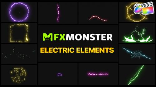 Videohive - Electric Elements | FCPX - 36756380 - 36756380