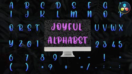 Videohive - Joyful Alphabet | DaVinci Resolve - 36758731 - 36758731
