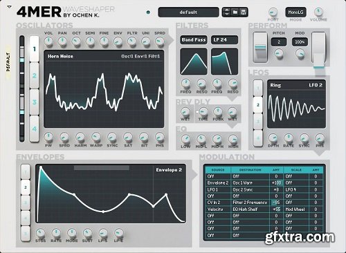 Reason RE Ochen K 4MER WaveShaper Synth v1.0.3