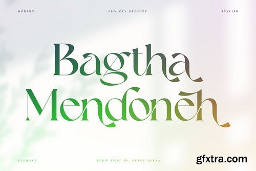 Bagtha Mendoneh Ligature Serif