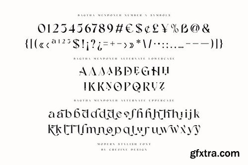 Bagtha Mendoneh Ligature Serif