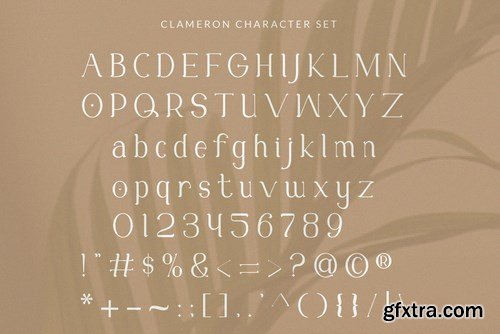 CLAMERON Font