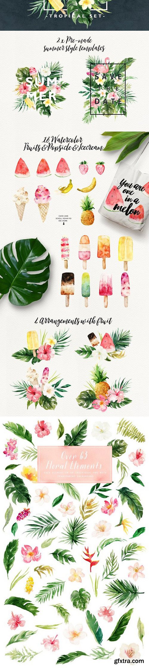 Summer Design Set-Tropical