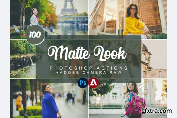 Matte Look Photoshop Actions » GFxtra