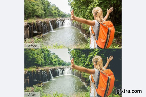 Matte Look Photoshop Actions » GFxtra