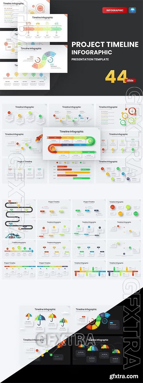 Project Timeline Neumorph 3 Keynote Template 3HXJ9M8