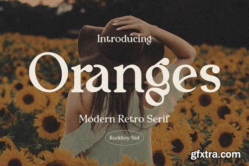 Oranges - Modern Retro Serif