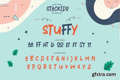 Stackido - Fun Display Font