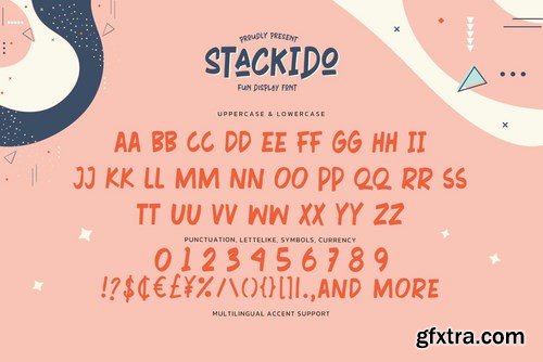 Stackido - Fun Display Font