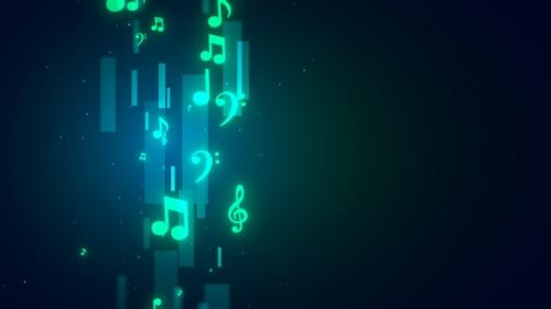 Videohive - Music Notes Background V9 - 36786138 - 36786138