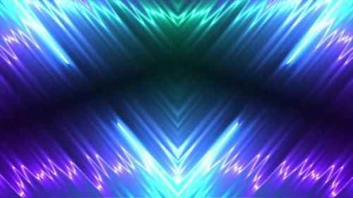 Videohive - Abstract Hologram Neon Background 4K 11 - 36787803 - 36787803