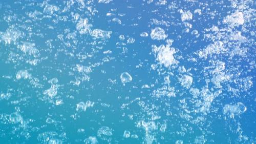 Videohive - Abstract Natural Full-Frame Rising Hydrogen Energy Gas Bubbles Loop Background - 36791833 - 36791833