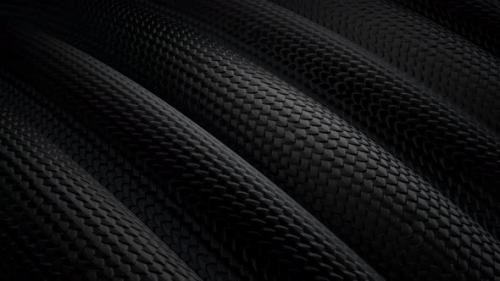 Videohive - 4k Snake Black Background 1 - 36792666 - 36792666