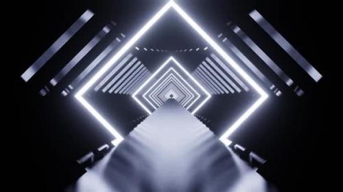 Videohive - Cold Square Vj Loop Tunnel Background HD - 36793948 - 36793948