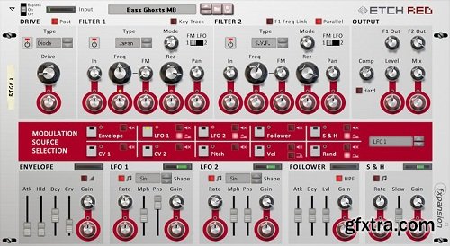 Reason RE FXpansion Etch Red Dual Filter v1.0.4