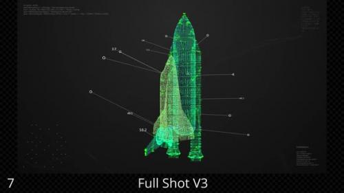 Videohive - Space Shuttle HUD - 36785504 - 36785504