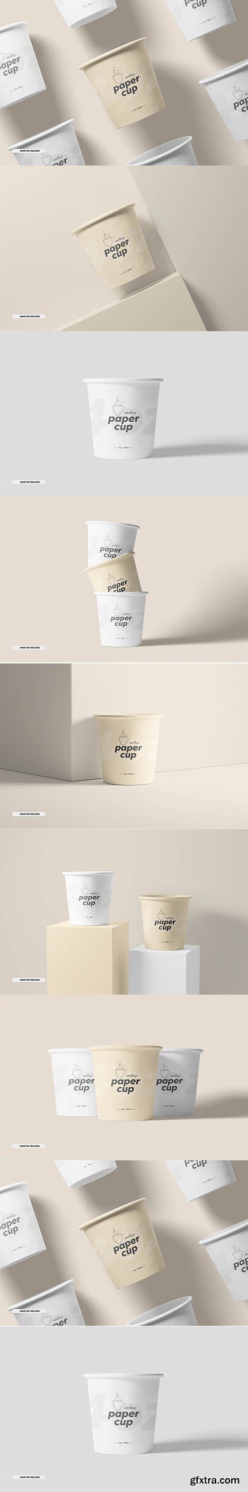 Paper Coffee Cup Mockup - 4oz