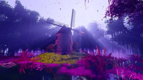 Videohive - Mill and fairy forest - 36813233 - 36813233