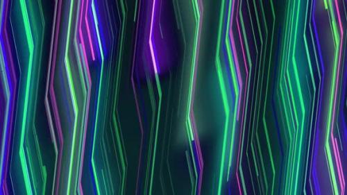 Videohive - Abstract Fantasy Colorful Glow line Background - 36815728 - 36815728