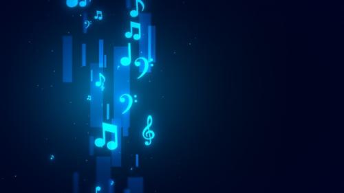 Videohive - Music Notes Background V6 - 36752095 - 36752095