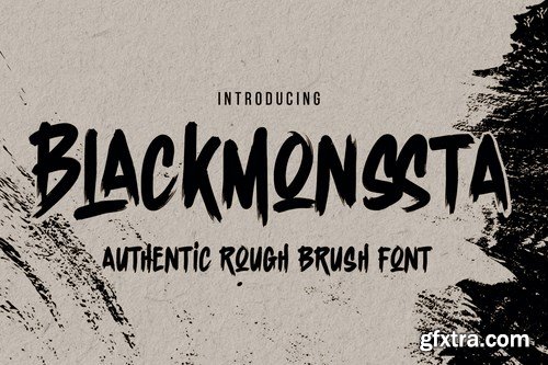 Blackmonssta - Authentic Rough Brush