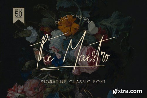 The Maestro - Signature Classic Font