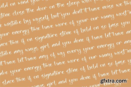 Gaterfly Mondy Handwritten Script Font