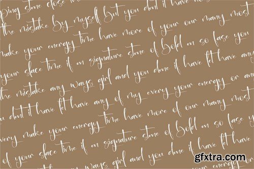 Fantasia Handwritten Brush Font