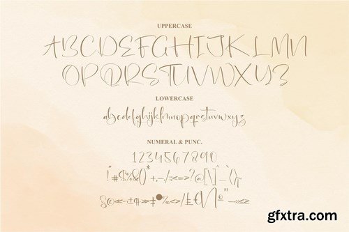 Fantasia Handwritten Brush Font